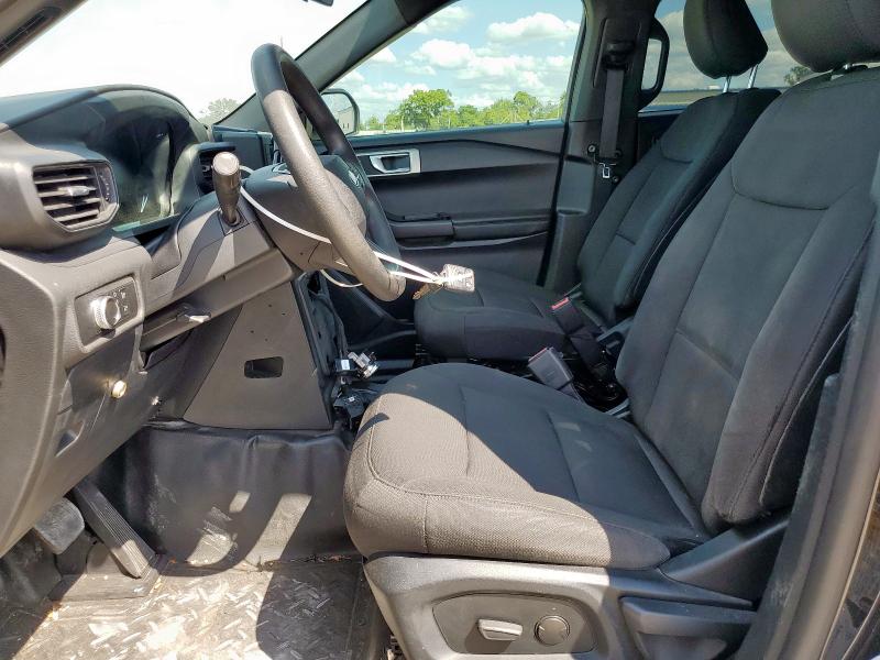 1FM5K8AB1LGC63488 - 2020 FORD EXPLORER POLICE INTERCEPTOR Bicolor foto 7