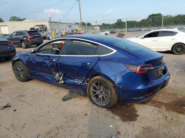 5YJ3E1EA8LF632420 - 2020 TESLA MODEL 3 BLUE photo 2