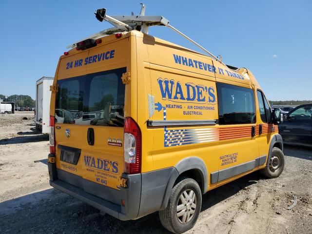 3C6TRVCG9EE111323 - 2014 RAM PROMASTER 2500 HIGH ნარინჯისფერი ფოტო 3