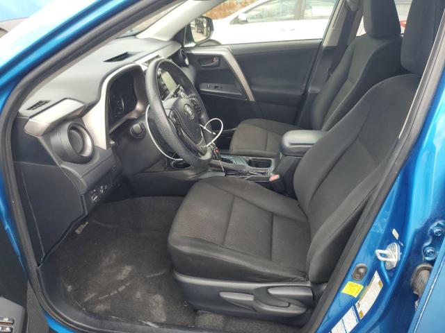 JTMBFREV8HJ133739 - 2017 TOYOTA RAV4 LE BLUE photo 7