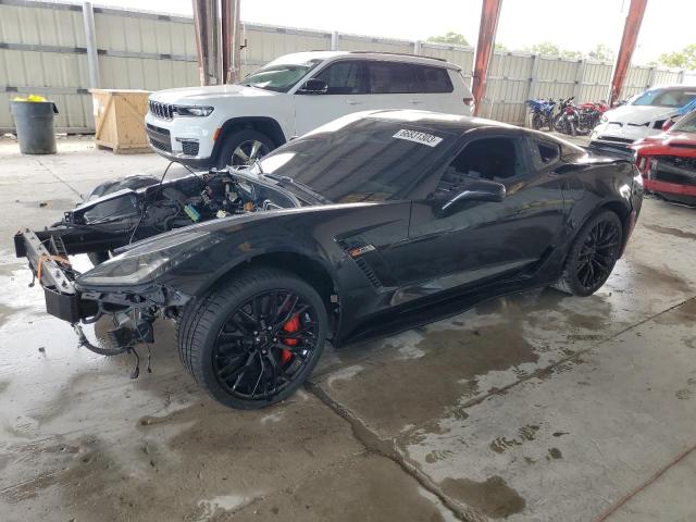 1G1YU2D62K5602575 - 2019 CHEVROLET CORVETTE Z06 3LZ BLACK photo 1