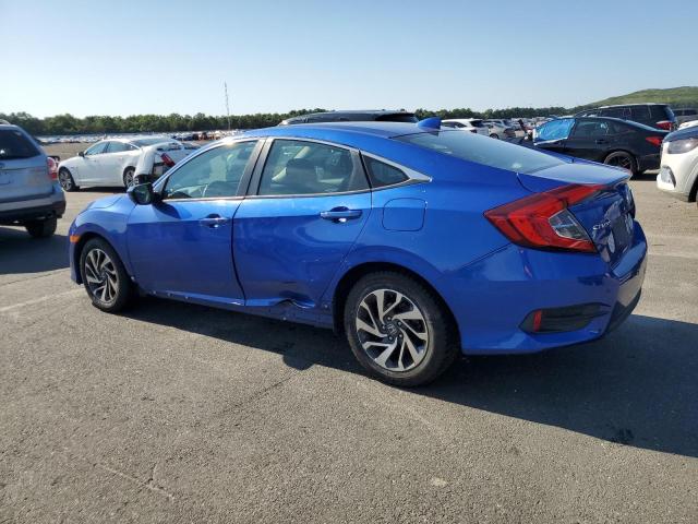 2HGFC2F79JH514459 - 2018 HONDA CIVIC EX BLUE photo 2