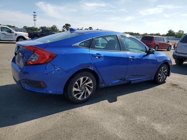 2HGFC2F79JH514459 - 2018 HONDA CIVIC EX BLUE photo 3