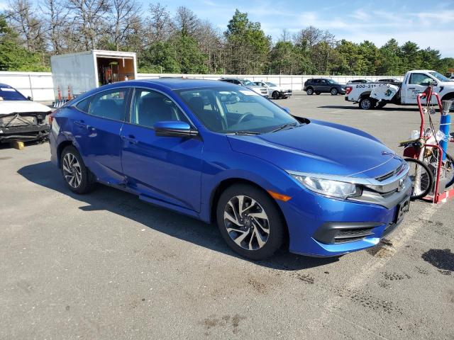 2HGFC2F79JH514459 - 2018 HONDA CIVIC EX BLUE photo 4