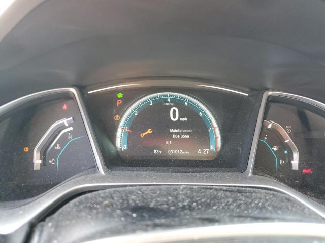 2HGFC2F79JH514459 - 2018 HONDA CIVIC EX BLUE photo 9