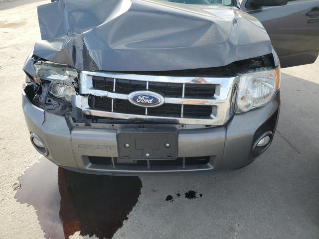 1FMCU0D77CKB94023 - 2012 FORD ESCAPE XLT GRAY photo 24