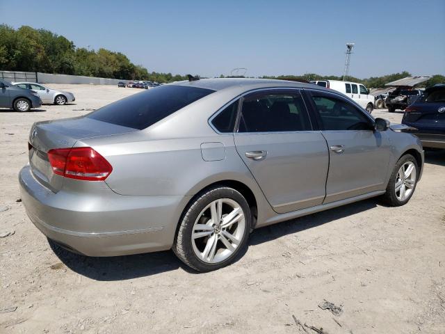 1VWCN7A30EC013477 - 2014 VOLKSWAGEN PASSAT SEL SILVER photo 3