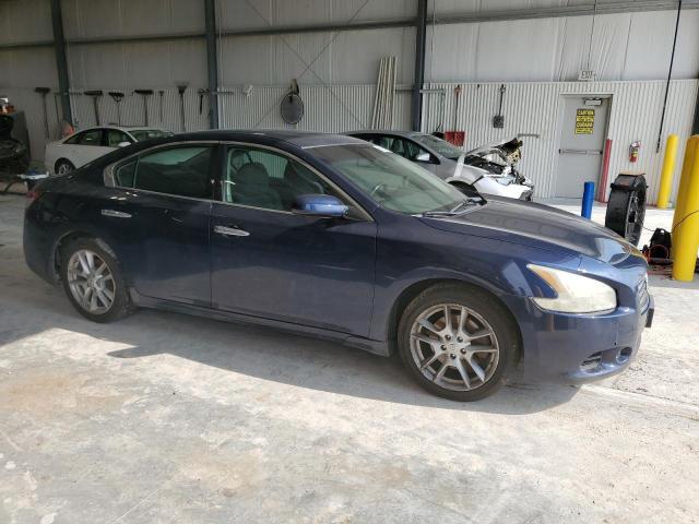 1N4AA5AP2AC855556 - 2010 NISSAN MAXIMA S 蓝色 照片 4