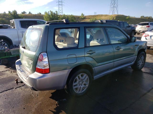 JF1SG67698H702452 - 2008 SUBARU FORESTER 2.5X LL BEAN GREEN photo 3