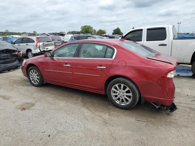 1G4HJ5EM5BU121218 - 2011 BUICK LUCERNE CXL BURGUNDY photo 2