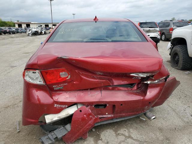 1G4HJ5EM5BU121218 - 2011 BUICK LUCERNE CXL BURGUNDY photo 6