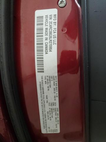 2C4RC3BG8LR270954 - 2020 CHRYSLER PACIFICA TOURING L BURGUNDY photo 14