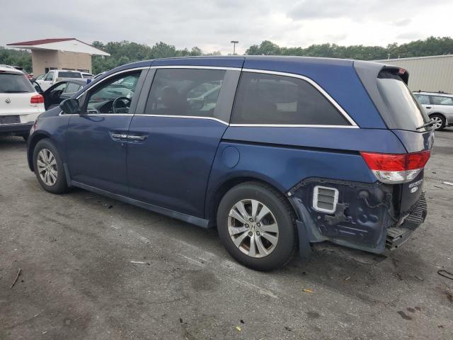5FNRL5H6XHB021360 - 2017 HONDA ODYSSEY EXL BLUE photo 2