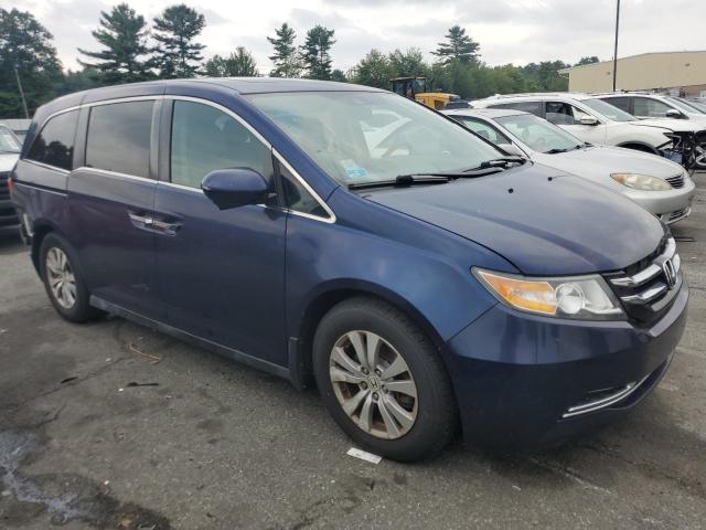 5FNRL5H6XHB021360 - 2017 HONDA ODYSSEY EXL BLUE photo 4