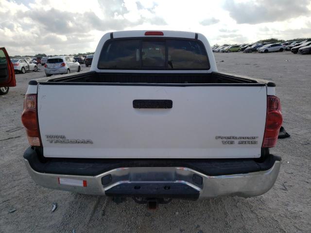 3TMJU62N56M014129 - 2006 TOYOTA TACOMA DOUBLE CAB PRERUNNER WHITE photo 6