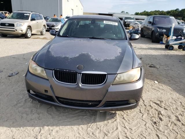 WBAVB17506NK34395 - 2006 BMW 325 I AUTOMATIC GRAY photo 5