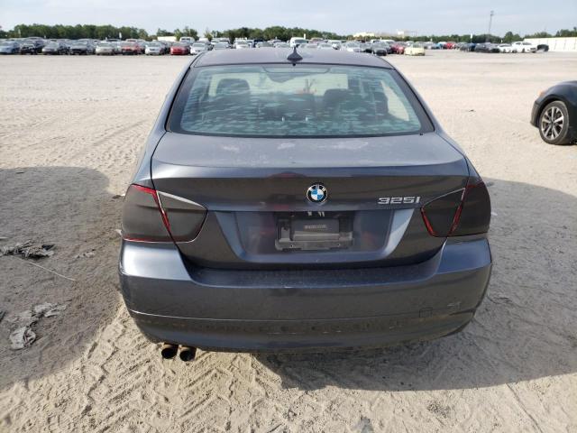 WBAVB17506NK34395 - 2006 BMW 325 I AUTOMATIC GRAY photo 6