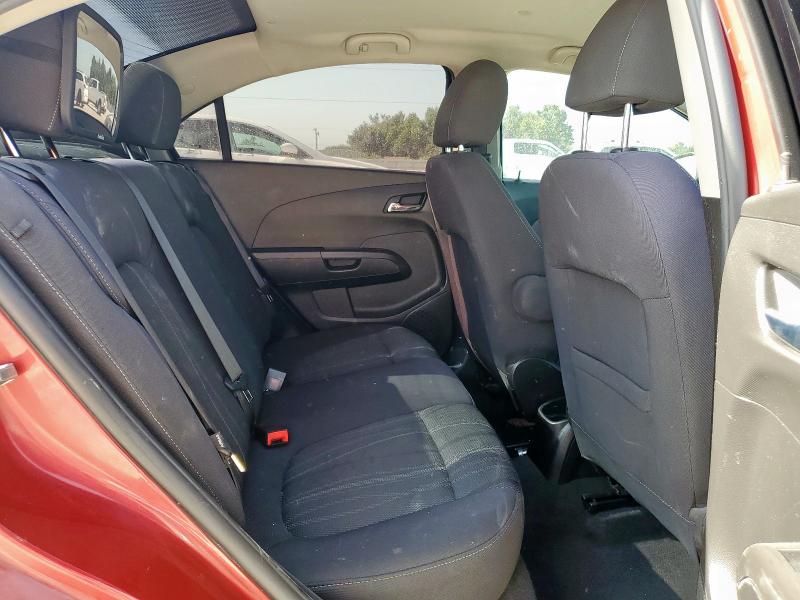 1G1JC5SH5E4122275 - 2014 CHEVROLET SONIC LT Կարմիր լուսանկար 10