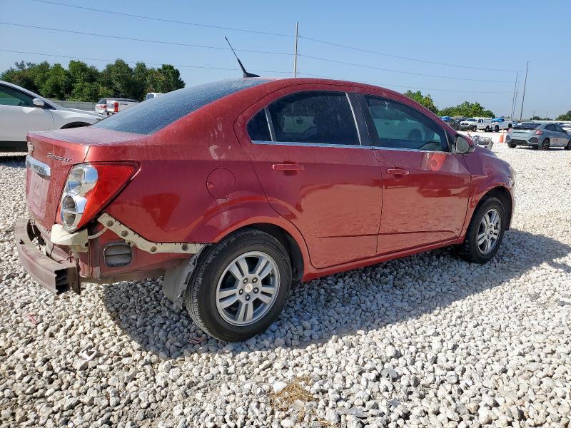 1G1JC5SH5E4122275 - 2014 CHEVROLET SONIC LT Կարմիր լուսանկար 3