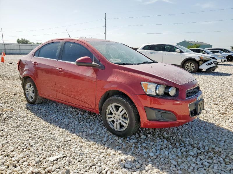 1G1JC5SH5E4122275 - 2014 CHEVROLET SONIC LT Կարմիր լուսանկար 4