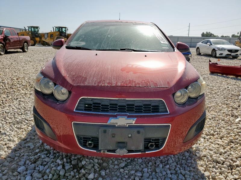 1G1JC5SH5E4122275 - 2014 CHEVROLET SONIC LT Կարմիր լուսանկար 5