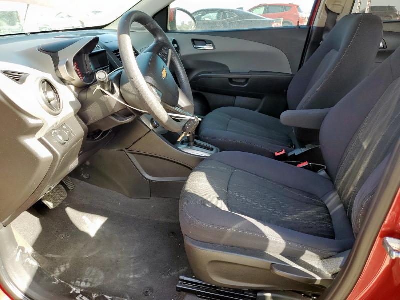 1G1JC5SH5E4122275 - 2014 CHEVROLET SONIC LT Կարմիր լուսանկար 7