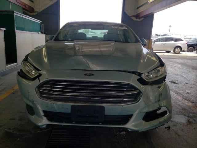 3FA6P0UU6ER368764 - 2014 FORD FUSION S HYBRID BLUE photo 5