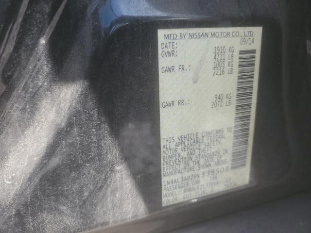 1N4AL3AP2FN338509 - 2015 NISSAN ALTIMA 2.5 BLACK photo 12