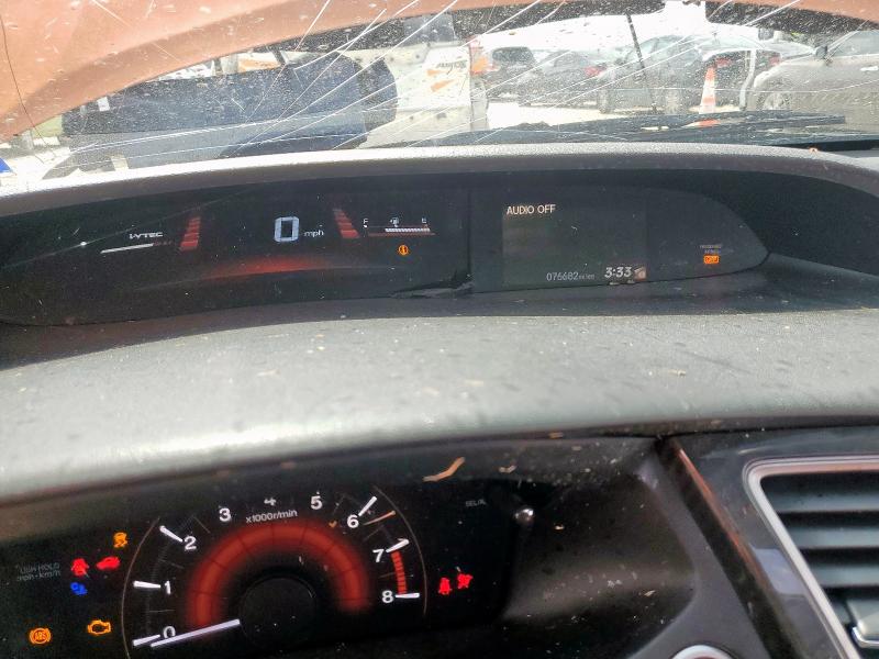 2HGFG4A50FH700341 - 2015 HONDA CIVIC SI Narıncı foto 9