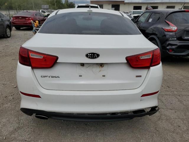 5XXGM4A72FG387664 - 2015 KIA OPTIMA LX WHITE photo 6