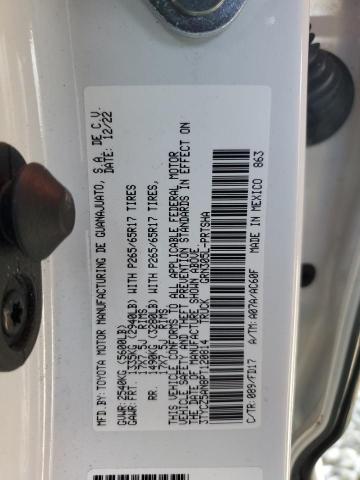 3TYCZ5AN8PT120814 - 2023 TOYOTA TACOMA DOUBLE CAB Ақ фото 12