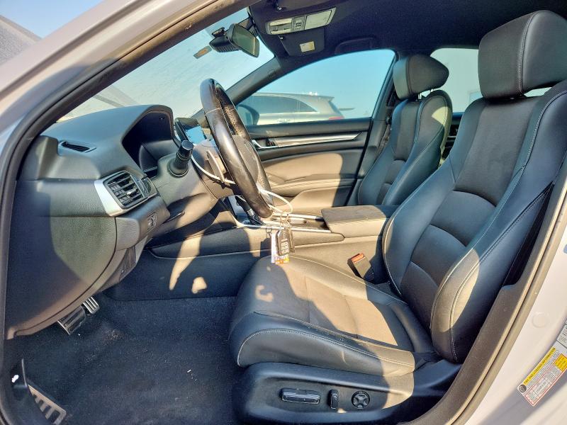 1HGCV1F30NA021455 - 2022 HONDA ACCORD SPORT GRAY photo 7