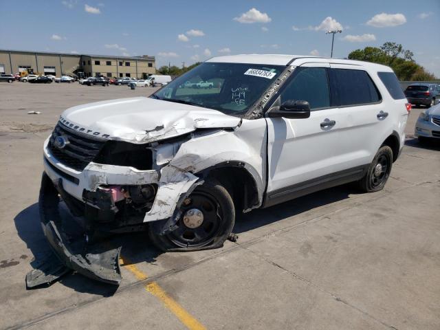 1FM5K8AT7KGB14705 - 2019 FORD EXPLORER POLICE INTERCEPTOR 白色 照片 1
