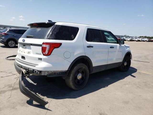 1FM5K8AT7KGB14705 - 2019 FORD EXPLORER POLICE INTERCEPTOR 白色 照片 3