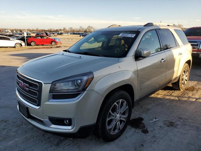 1GKKRRKD7EJ166170 - 2014 GMC ACADIA SLT-1 TAN photo 2