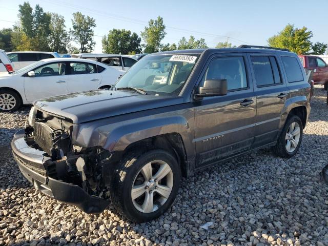 1C4NJRFB8FD316926 - 2015 JEEP PATRIOT LATITUDE GRAY photo 1