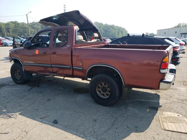 5TBBT4413YS046188 - 2000 TOYOTA TUNDRA ACCESS CAB ბურგუნდია ფოტო 2