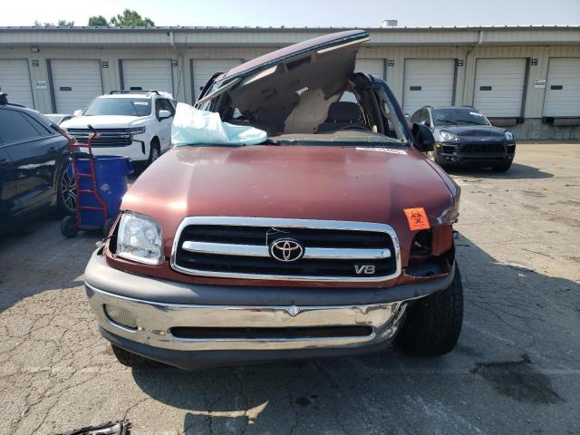 5TBBT4413YS046188 - 2000 TOYOTA TUNDRA ACCESS CAB ბურგუნდია ფოტო 5
