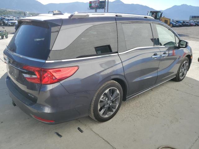 5FNRL6H91NB057708 - 2022 HONDA ODYSSEY ELITE Grafitowy zdjęcie 3
