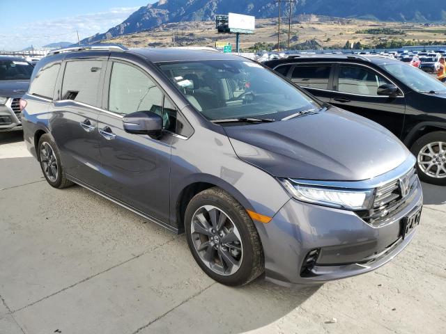 5FNRL6H91NB057708 - 2022 HONDA ODYSSEY ELITE Grafitowy zdjęcie 4