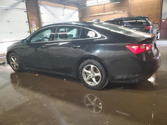 1G1ZB5ST6HF201036 - 2017 CHEVROLET MALIBU LS Negro foto 2