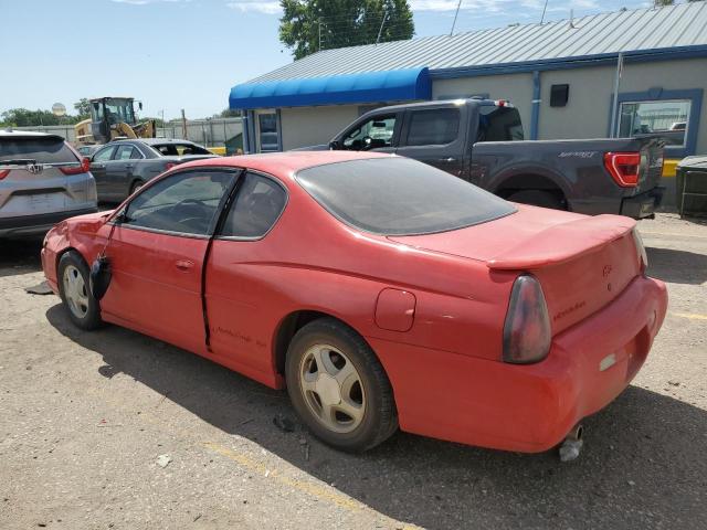 2G1WX12K8Y9297300 - 2000 CHEVROLET MONTE CARLO SS წითელი ფოტო 2