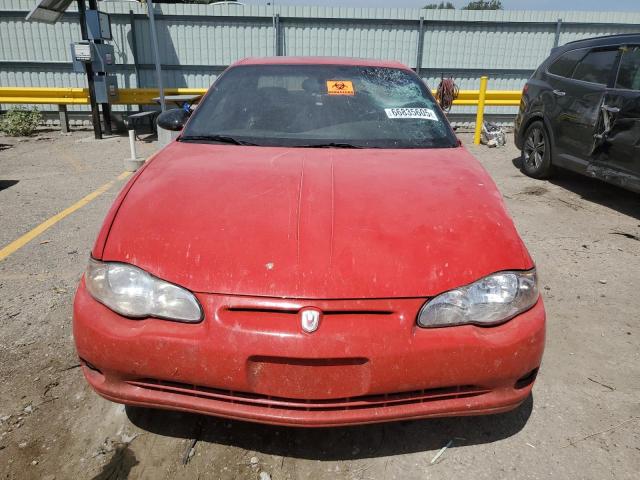 2G1WX12K8Y9297300 - 2000 CHEVROLET MONTE CARLO SS წითელი ფოტო 5