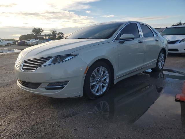 3LN6L2LU5ER830973 - 2014 LINCOLN MKZ HYBRID BEIGE photo 1