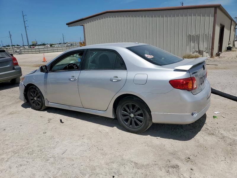 2T1BU4EE2AC526081 - 2010 TOYOTA COROLLA BASE ვერცხლისფერი ფოტო 2