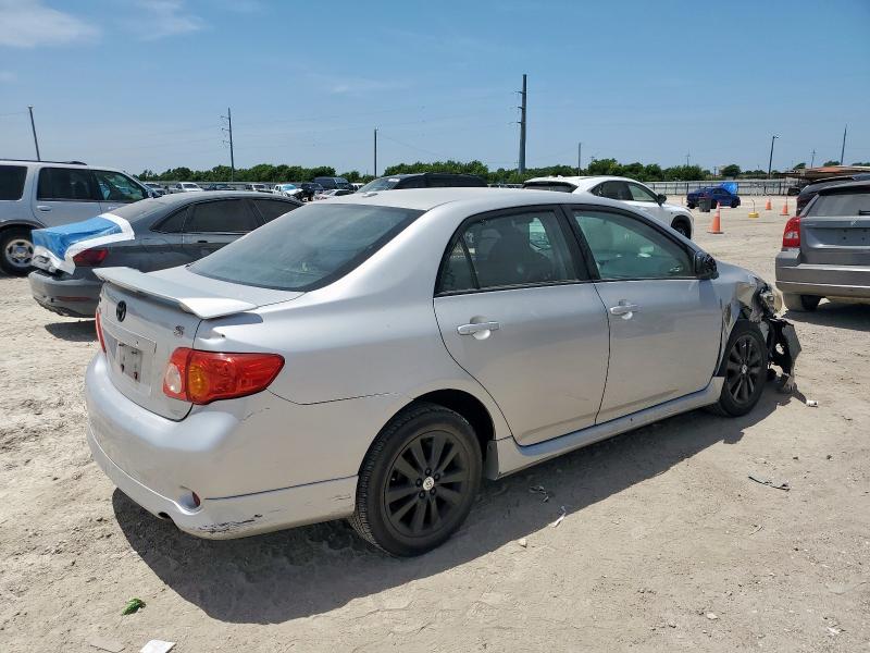 2T1BU4EE2AC526081 - 2010 TOYOTA COROLLA BASE ვერცხლისფერი ფოტო 3