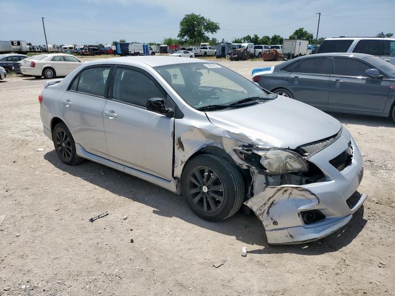 2T1BU4EE2AC526081 - 2010 TOYOTA COROLLA BASE ვერცხლისფერი ფოტო 4