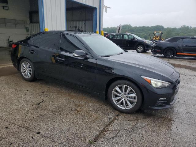 JN1BV7AR1FM405627 - 2015 INFINITI Q50 BASE BLACK photo 4