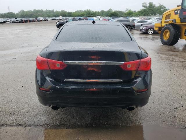 JN1BV7AR1FM405627 - 2015 INFINITI Q50 BASE BLACK photo 6