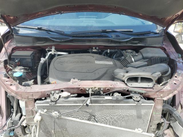 5FNRL6H74JB097144 - 2018 HONDA ODYSSEY EXL PURPLE photo 12